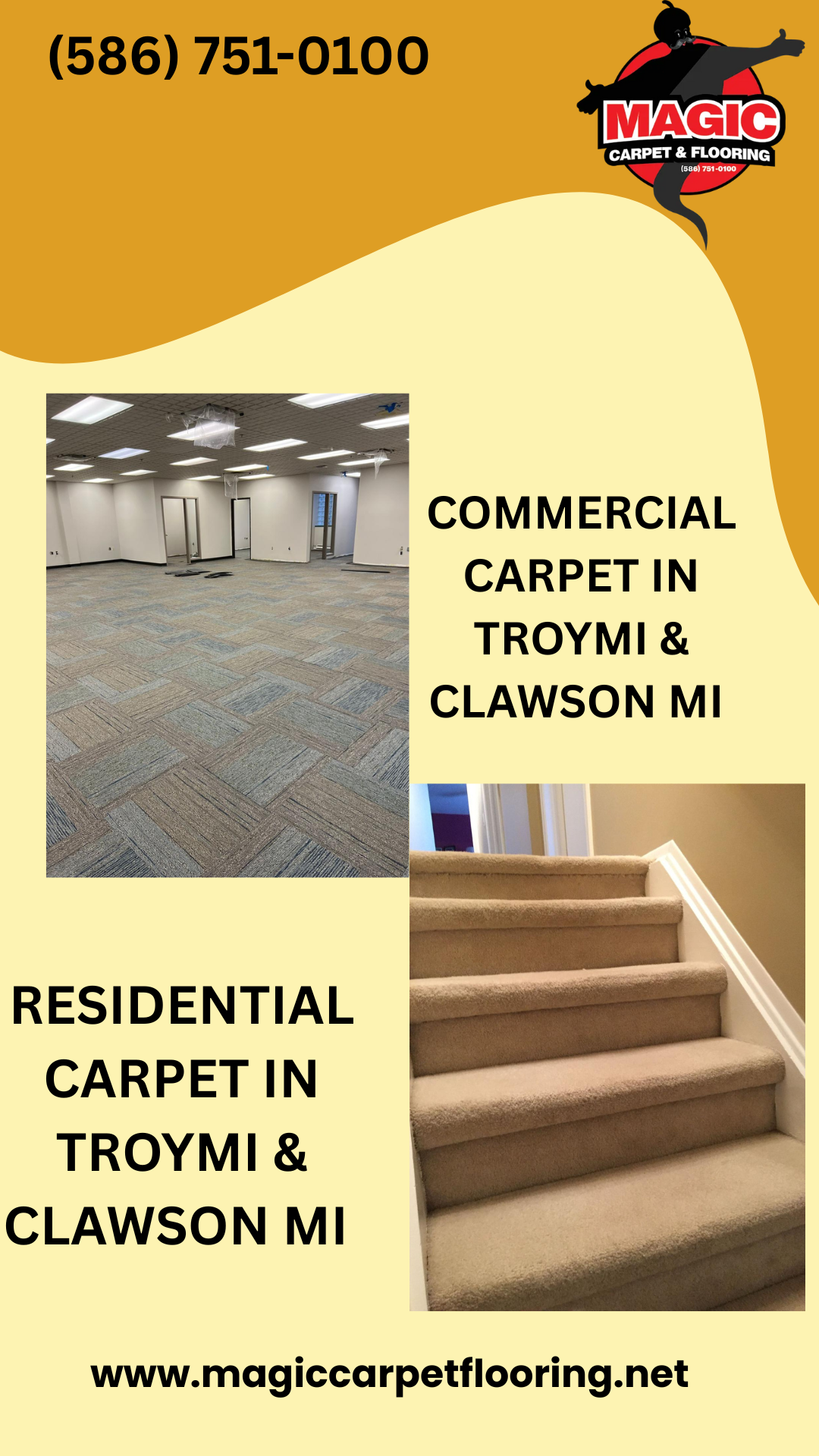 Best Residential and Commercial Carpet Dealer in Troy, MI & Clawson, MI